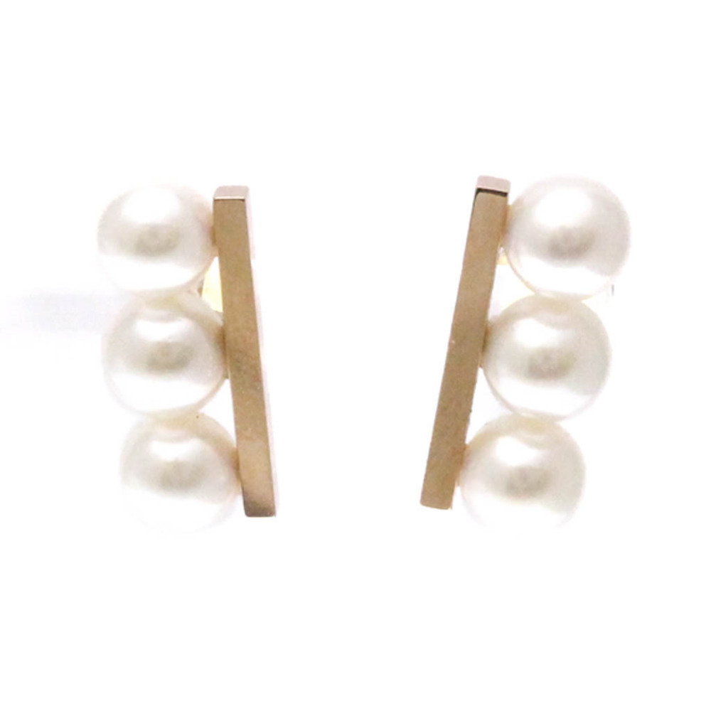 Tasaki Balance Neo Earrings Pearl Pink Gold (18K) Stud Earrings Pink Gold